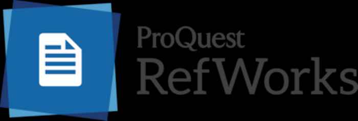 RefWorks and ProQuest RefWorks