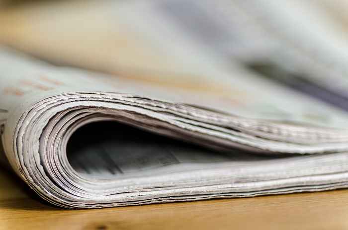 Afbeelding van een krant