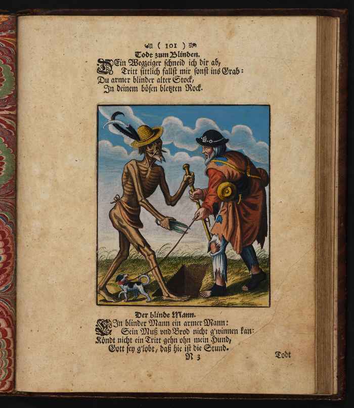 Merian, Matthaeus, Johann Benjamin Andreae, and Heinrich Hort. Todten-Tantz. Franckfurt am Mayn: bey Joh. B. Andreä und H. Hort, 1725.